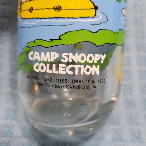 McDonald's Camp Snoopy Collection Schulz Peanuts Glass RATS! - Picture 3 of 7